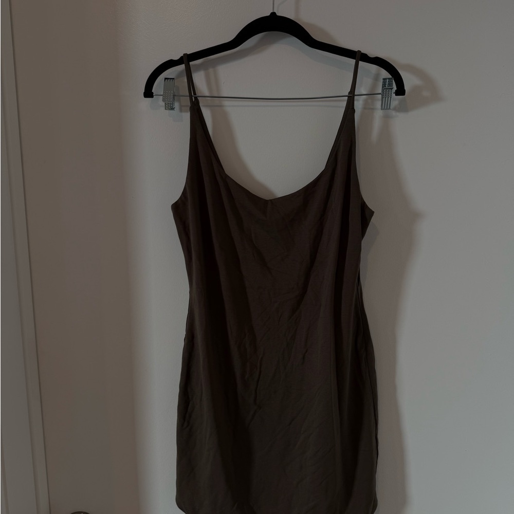 Privacy Please Chocolate Brown Dress